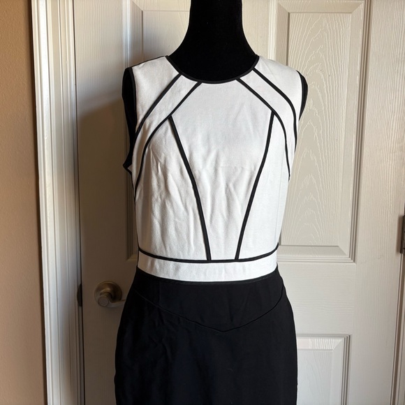 WHITE HOUSE BLACK MARKET Piped Sheath Dress - Picture 15 of 15